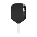 Close-up of textured carbon surface on JOOLA Scorpeus Pro V paddle – enhanced spin and forgiveness detail