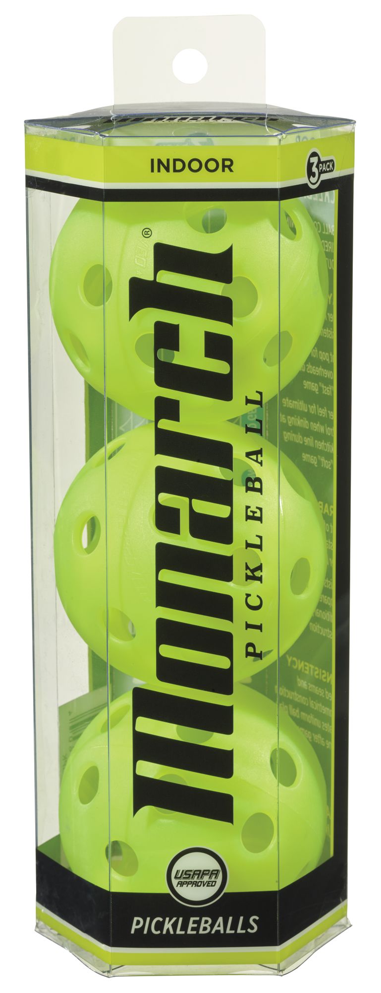 Monarch Indoor Pickleballs 3-Pack