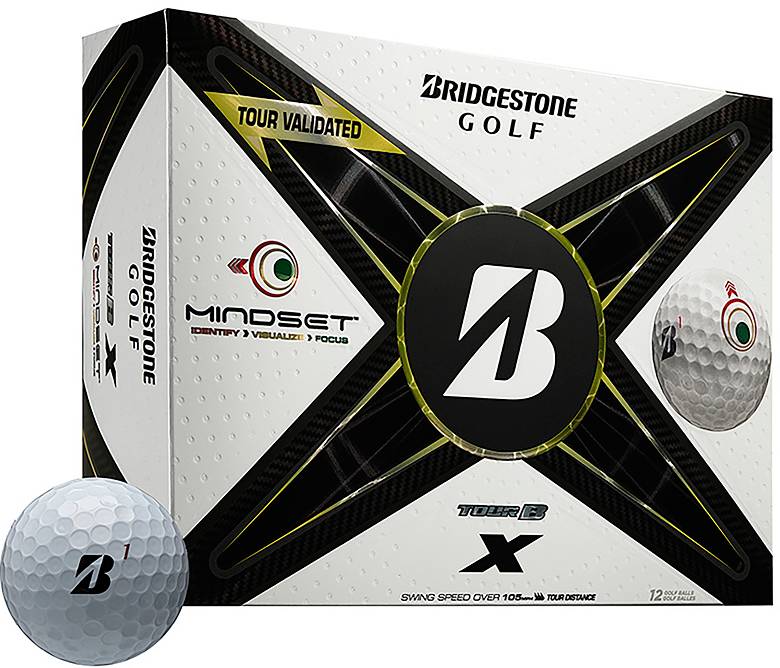 Bridgestone 2024 Tour B X Mindset Golf Balls