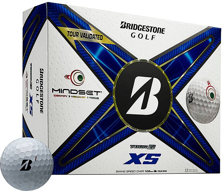 Bridgestone 2024 Tour B XS Mindset Golf Balls
