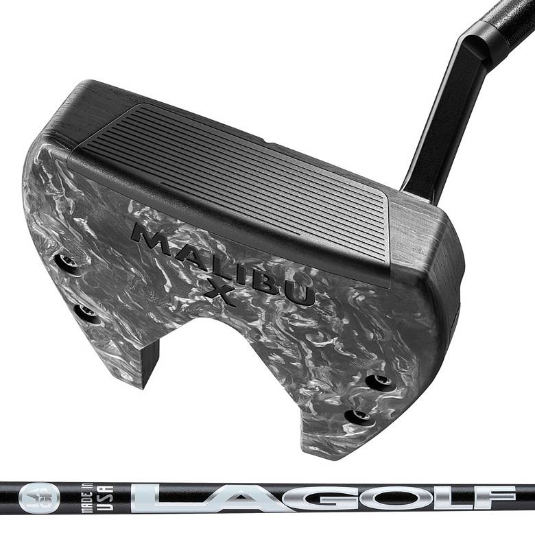 LA GOLF Malibu X Face Balanced Slant Neck Putter