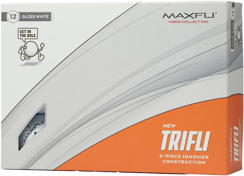 Maxfli 2023 TriFli Vibes Get In The Hole Golf Balls