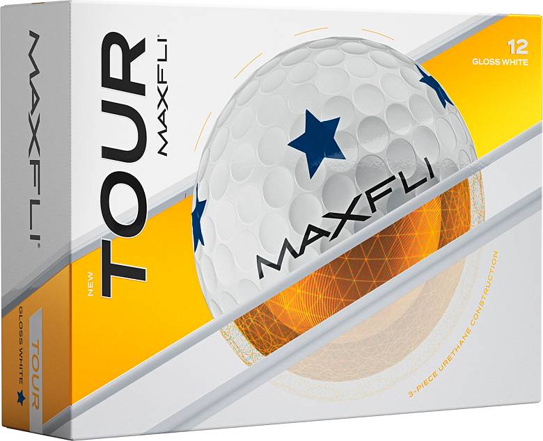 Maxfli Tour USA Stars Golf Balls