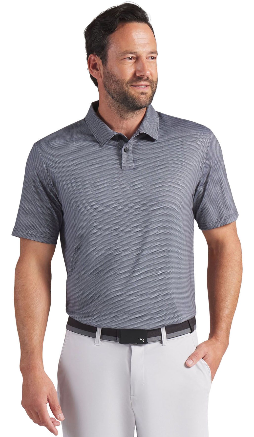 PUMA Men's CLOUDSPUN Birdseye Golf Polo