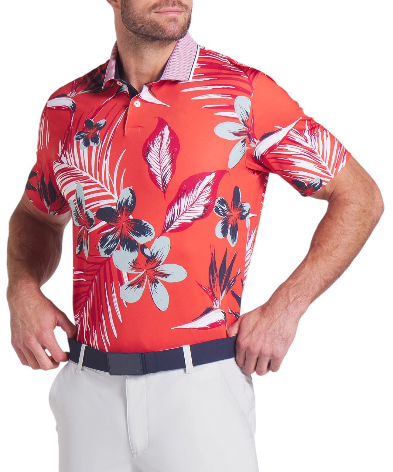PUMA Men's MATTR Luau Golf Polo