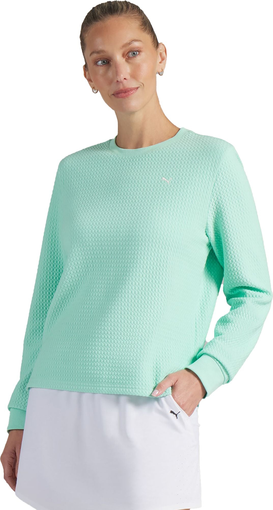 PUMA Women's Boulder Golf Crewneck