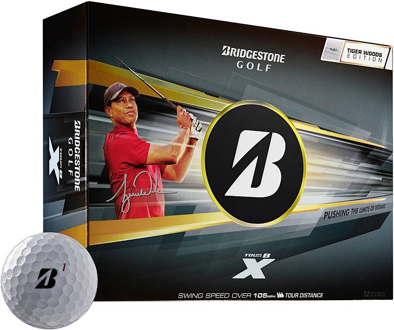 Bridgestone 2026 Tour B X Tiger Golf Balls
