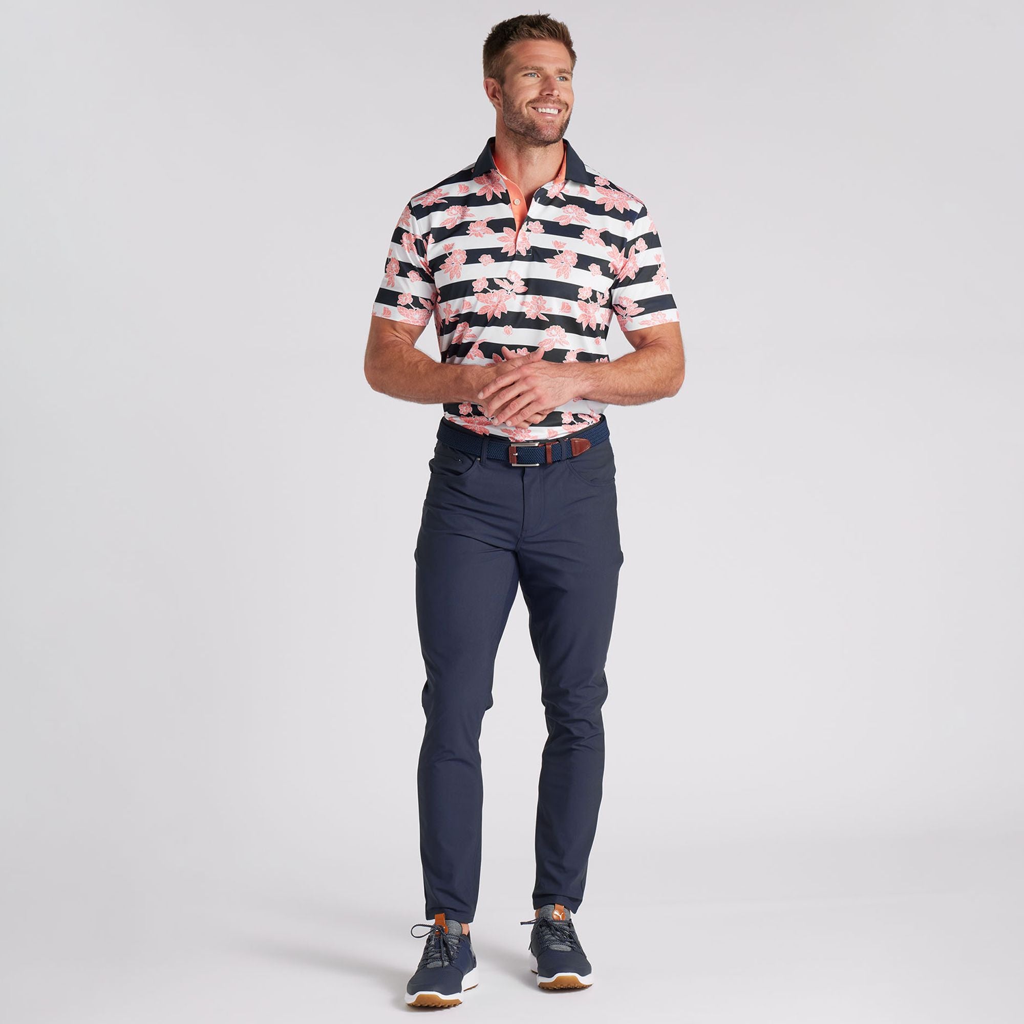 PUMA Men's Pique Garden Golf Polo