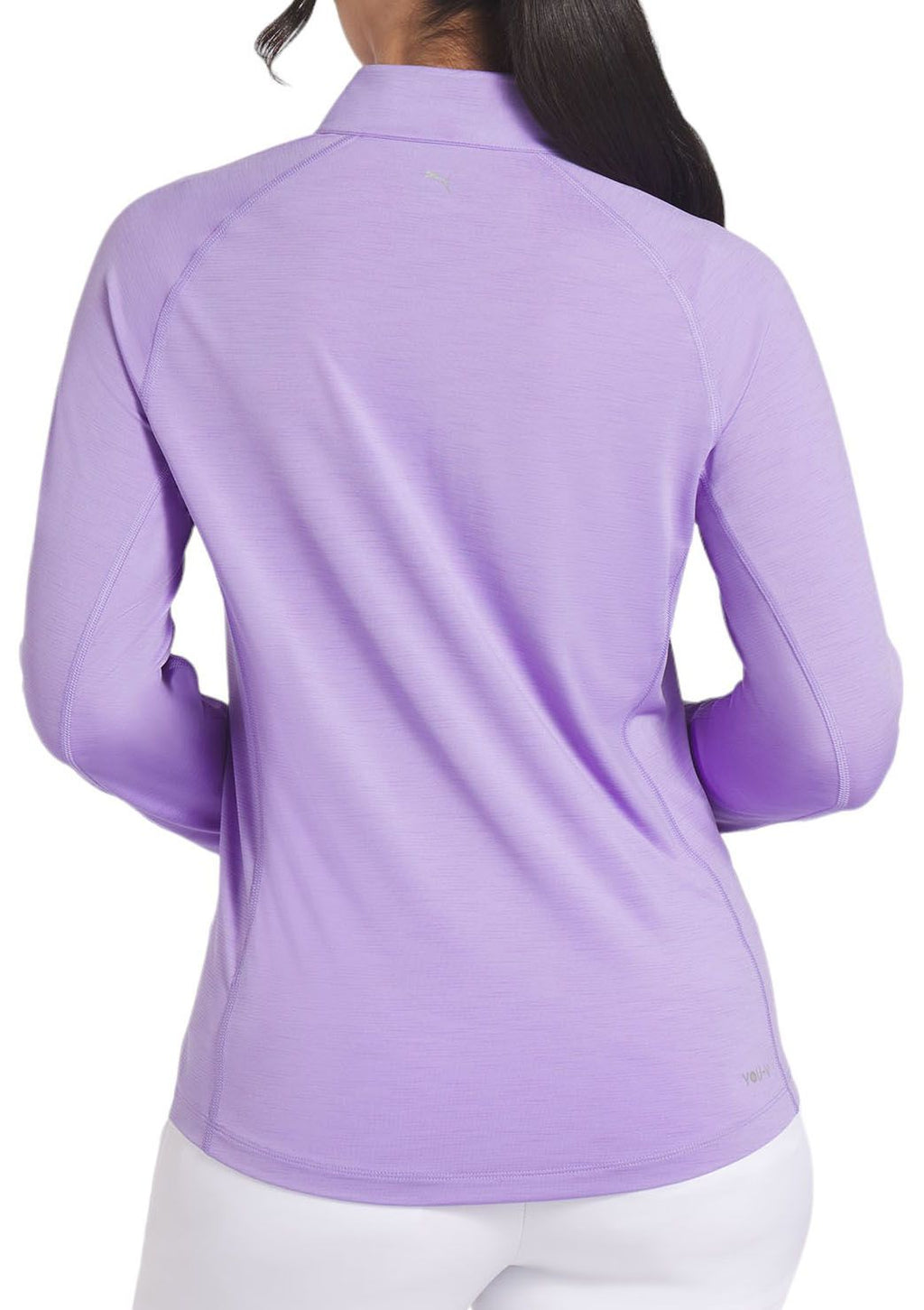 PUMA Women's YouV Solid Golf 1/4 Zip Pullover
