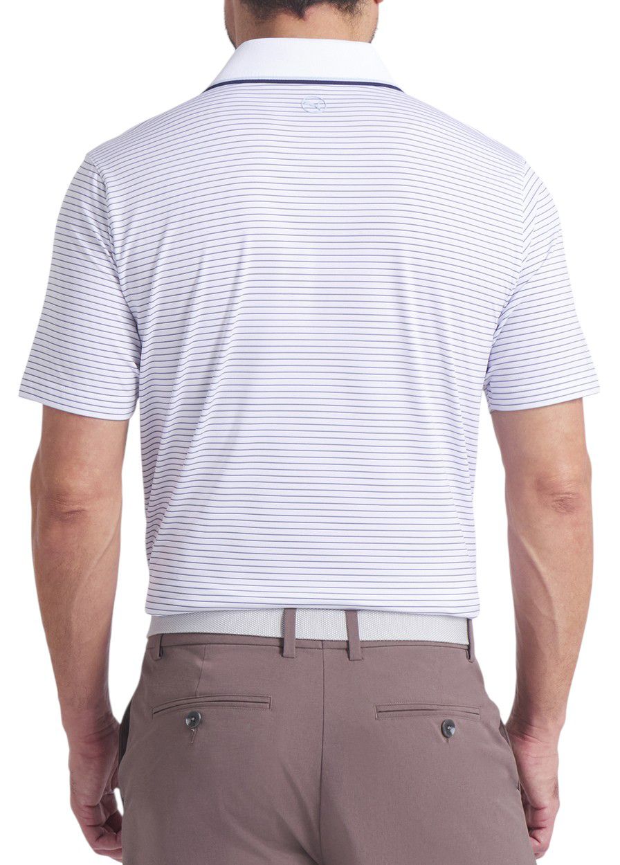 PUMA Men's MATTR Elevated Striped Golf Polo