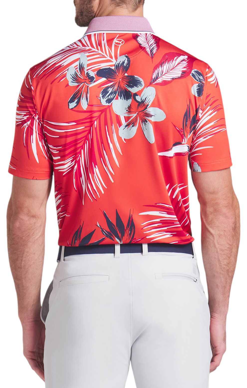 PUMA Men's MATTR Luau Golf Polo