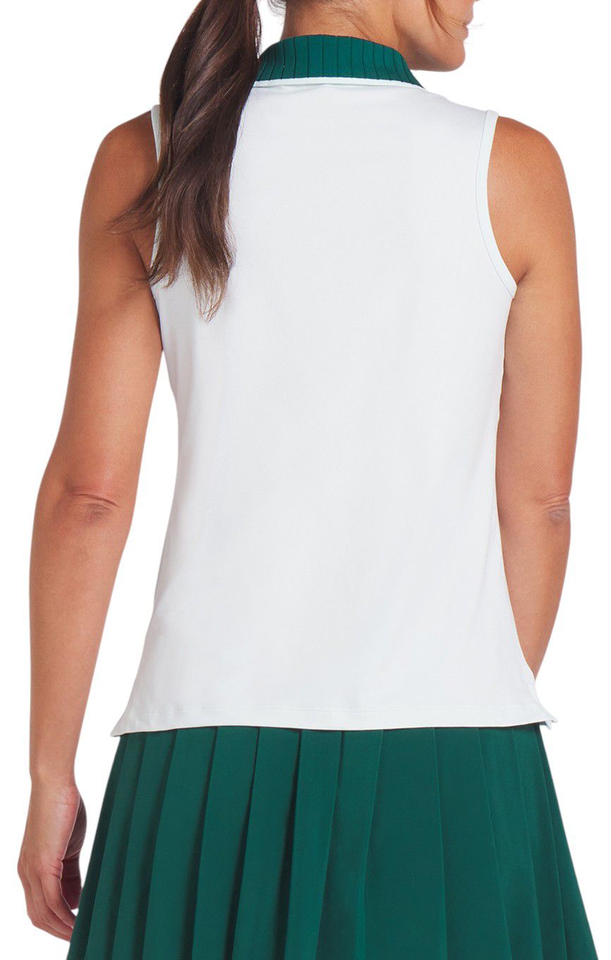 PUMA Women's CLOUDSPUN Bridges Sleeveless Golf Polo