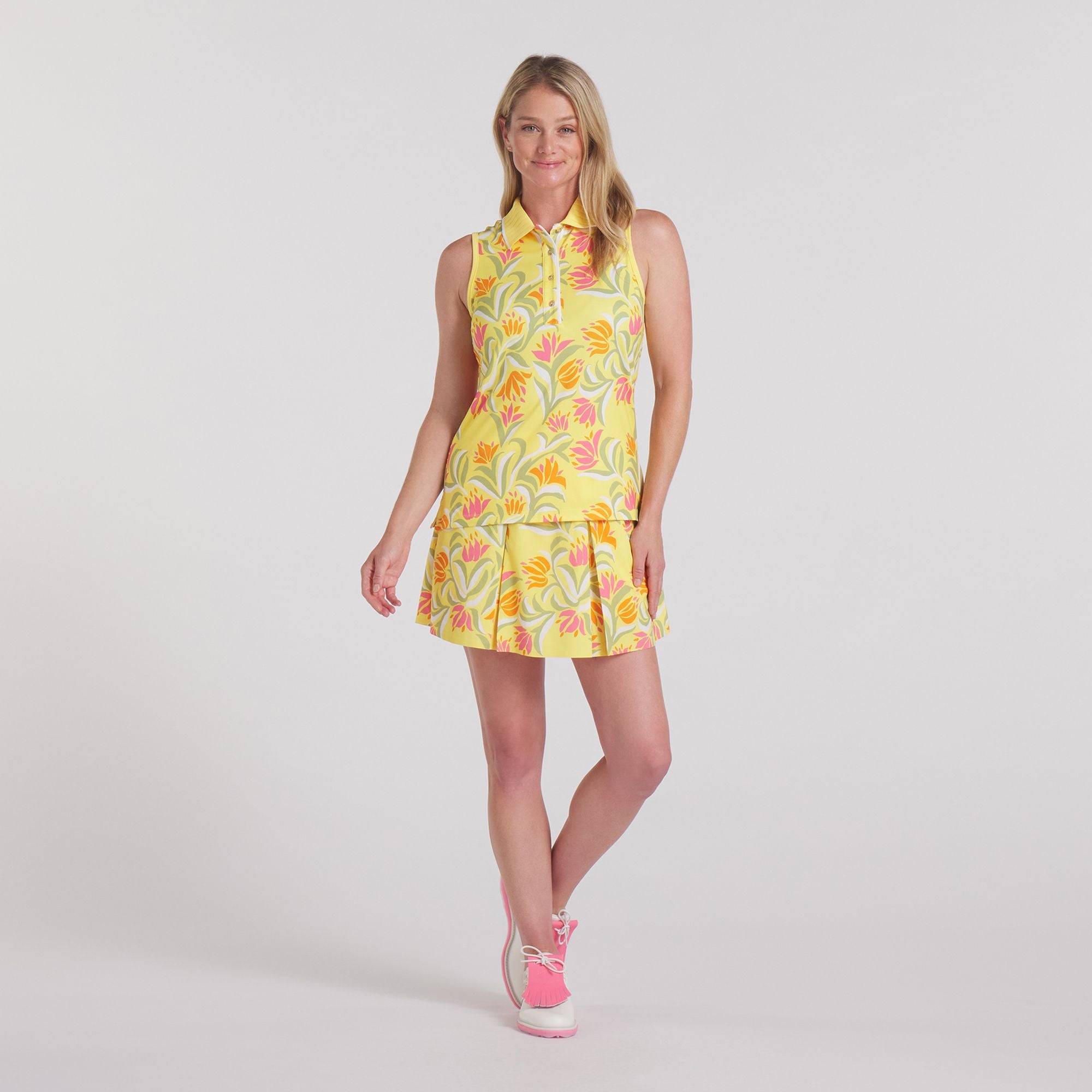 PUMA X Dani Dazey Women's Sleeveless Golf Polo