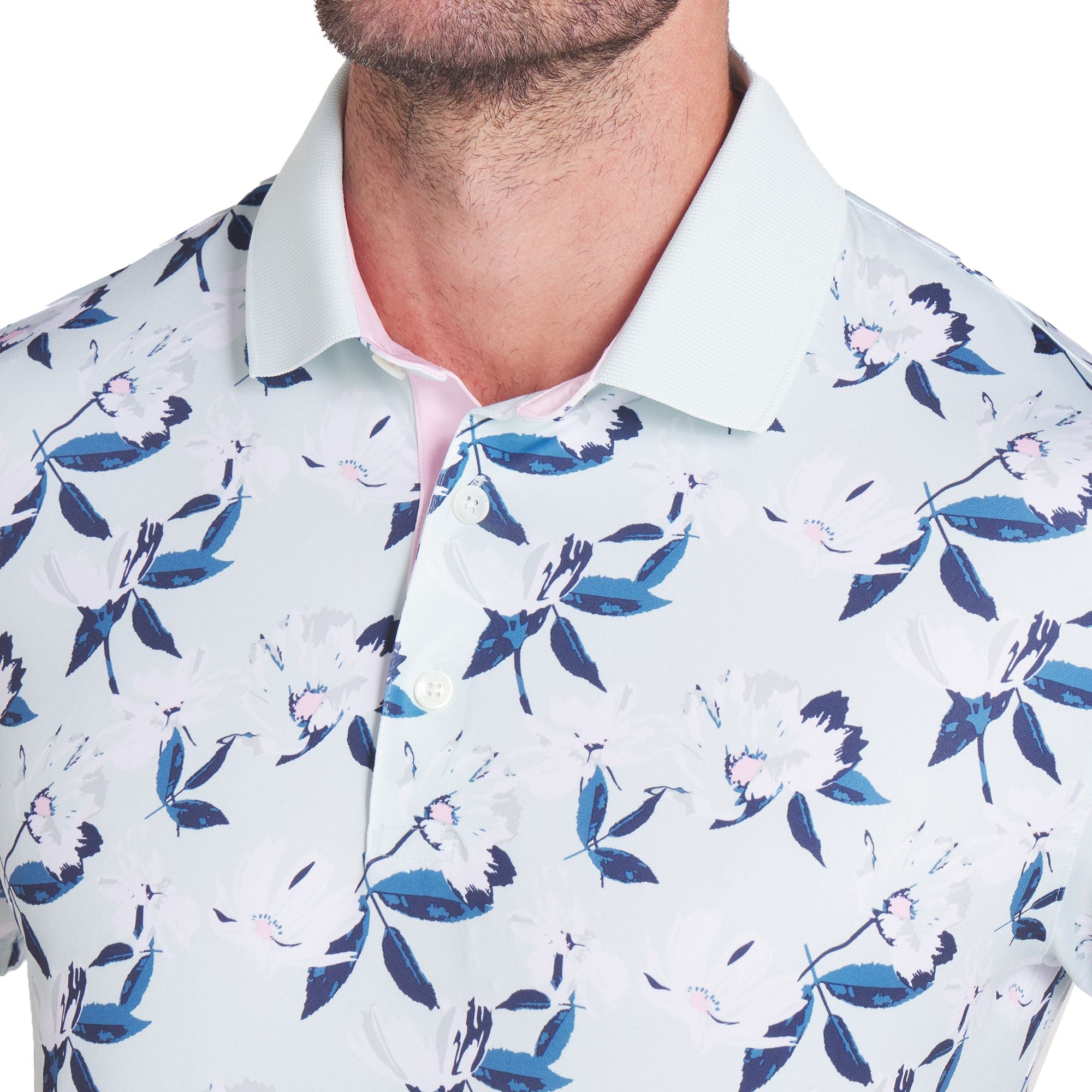 PUMA X Arnold Palmer Men's Spring Florals Golf Polo