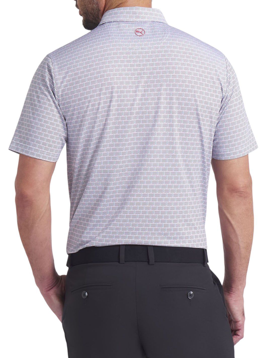 PUMA Men's MATTR Warning Golf Polo