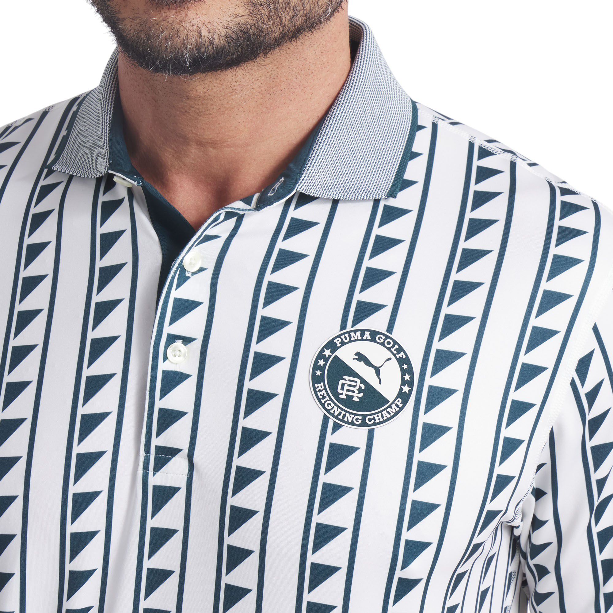 PUMA X Reigning Champ Men's MATTR Golf Polo