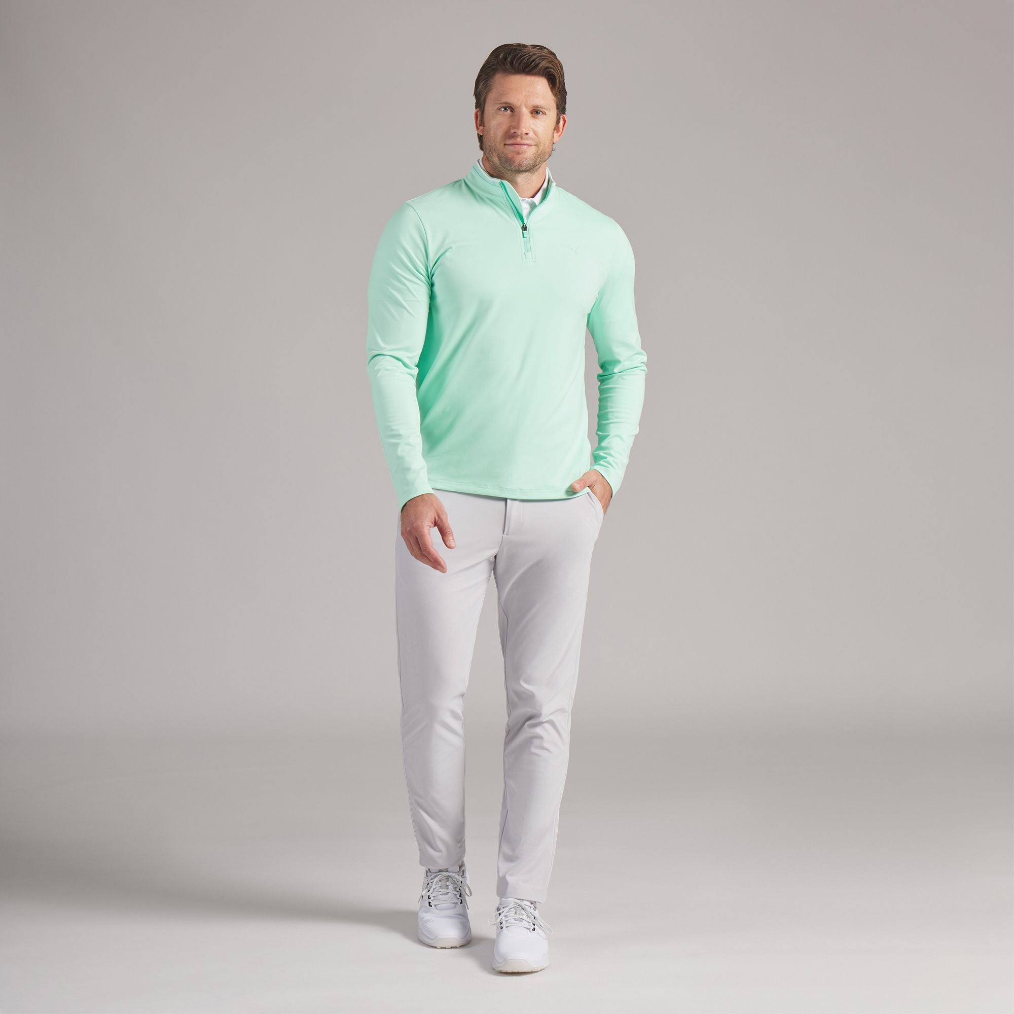 PUMA Men's CLOUDSPUN Tech 3D LC Golf ¼ Zip