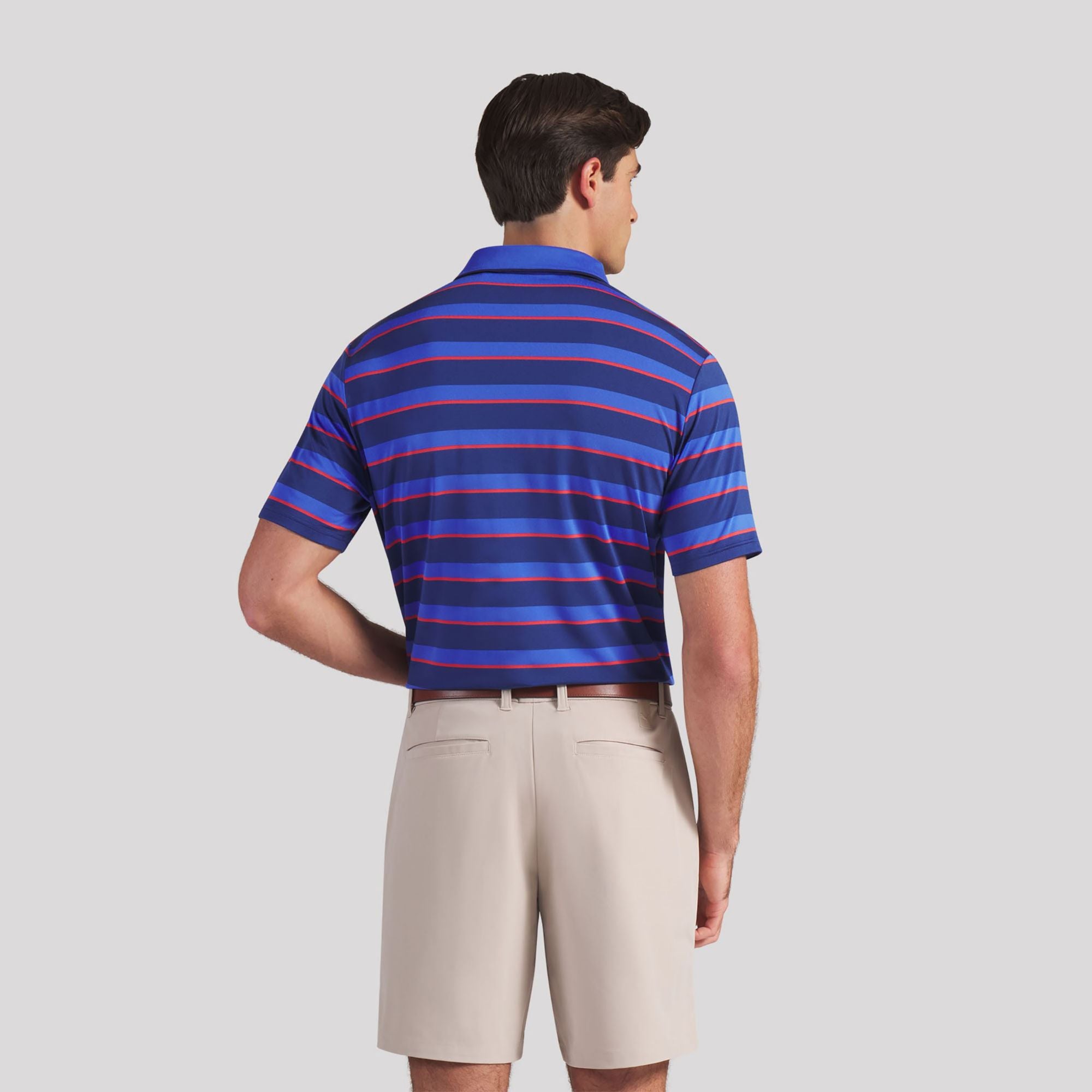 PUMA Men's CLOUDSPUN Stripe Golf Polo