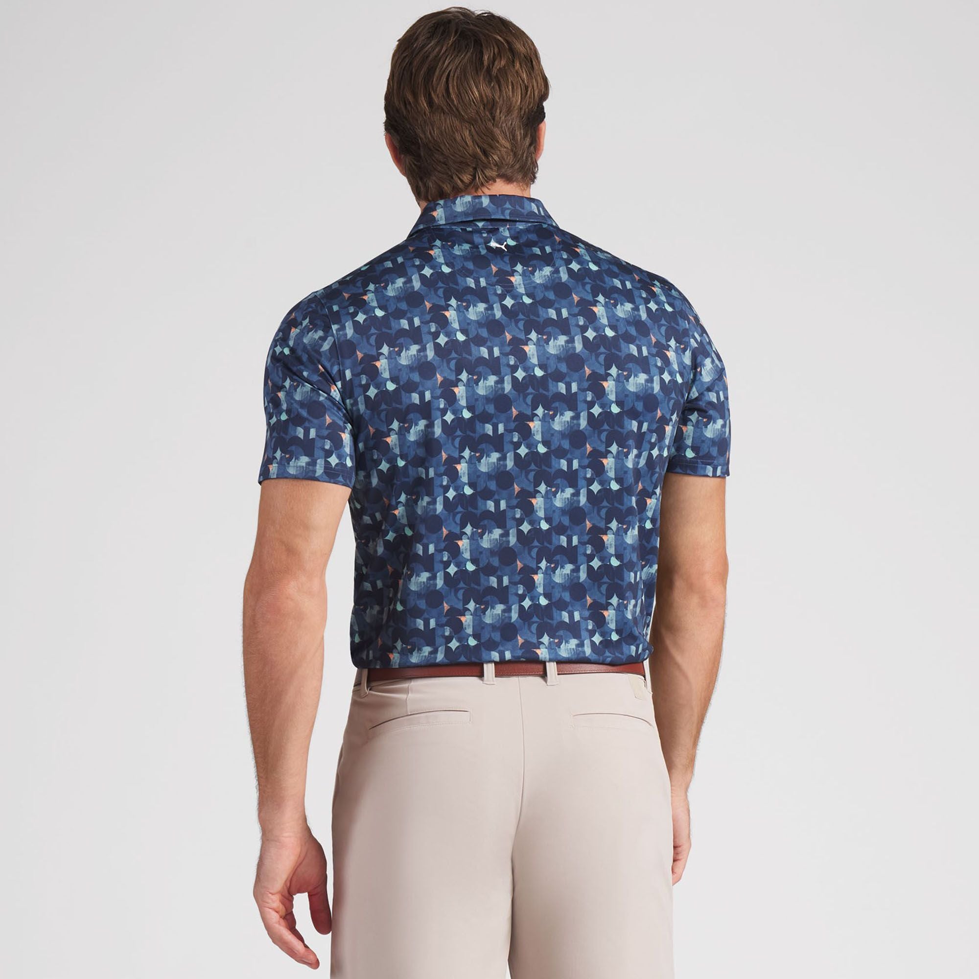 PUMA Men's MATTR Deco Golf Polo