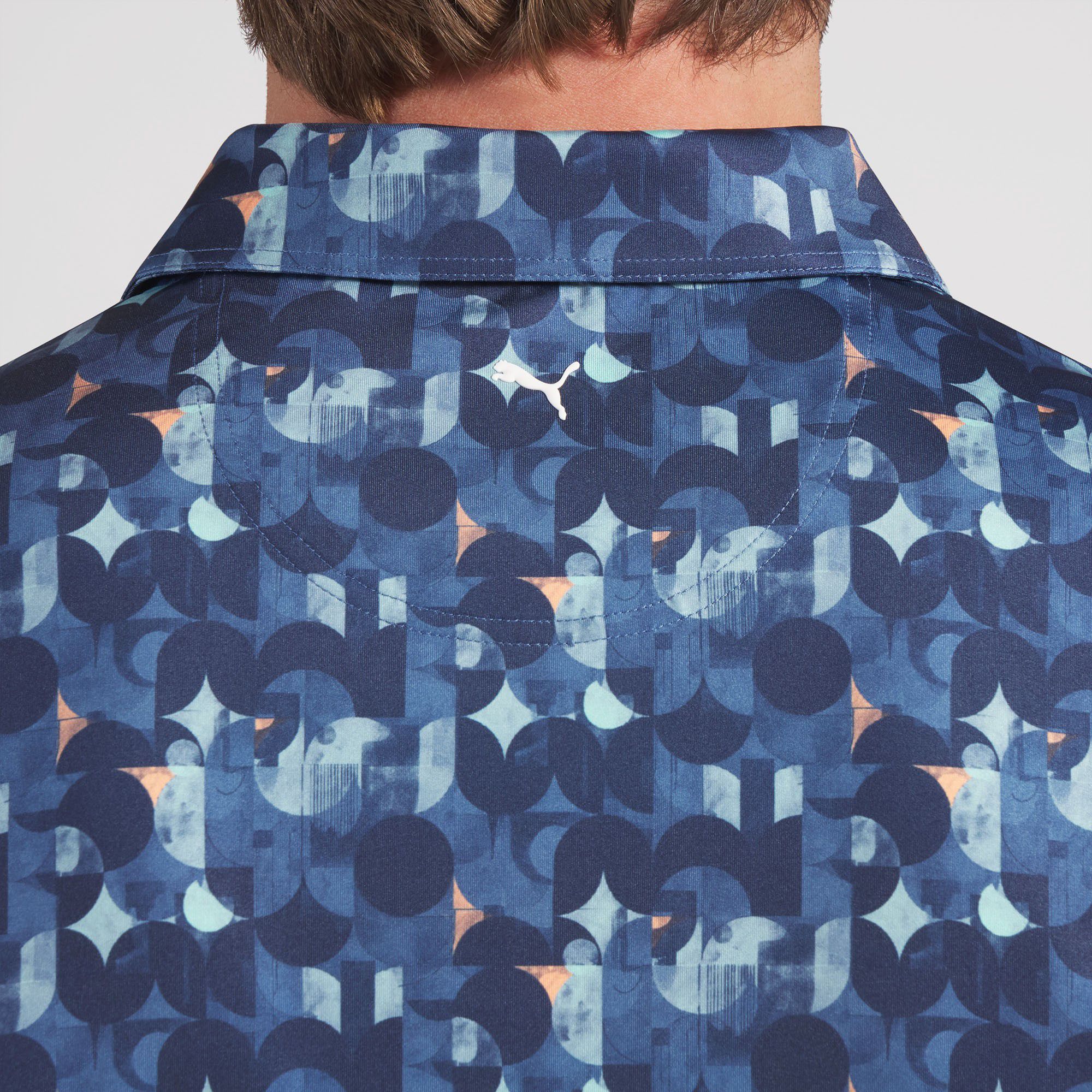 PUMA Men's MATTR Deco Golf Polo