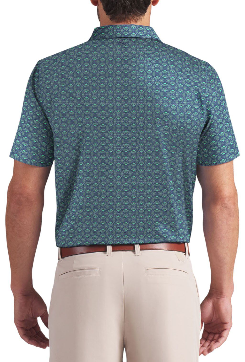 PUMA Men's MATTR Scallop Golf Polo