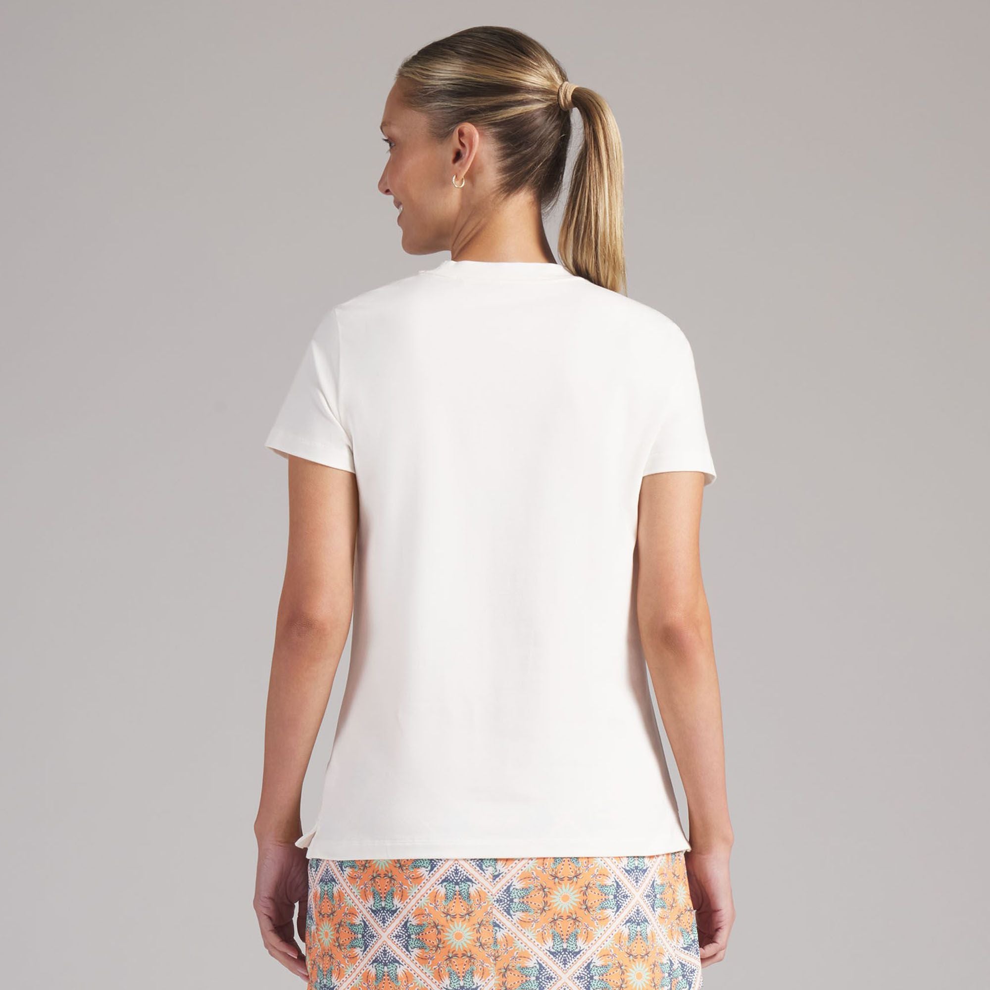 PUMA Women's Charlotte Modalon Performance Golf T-Shirt