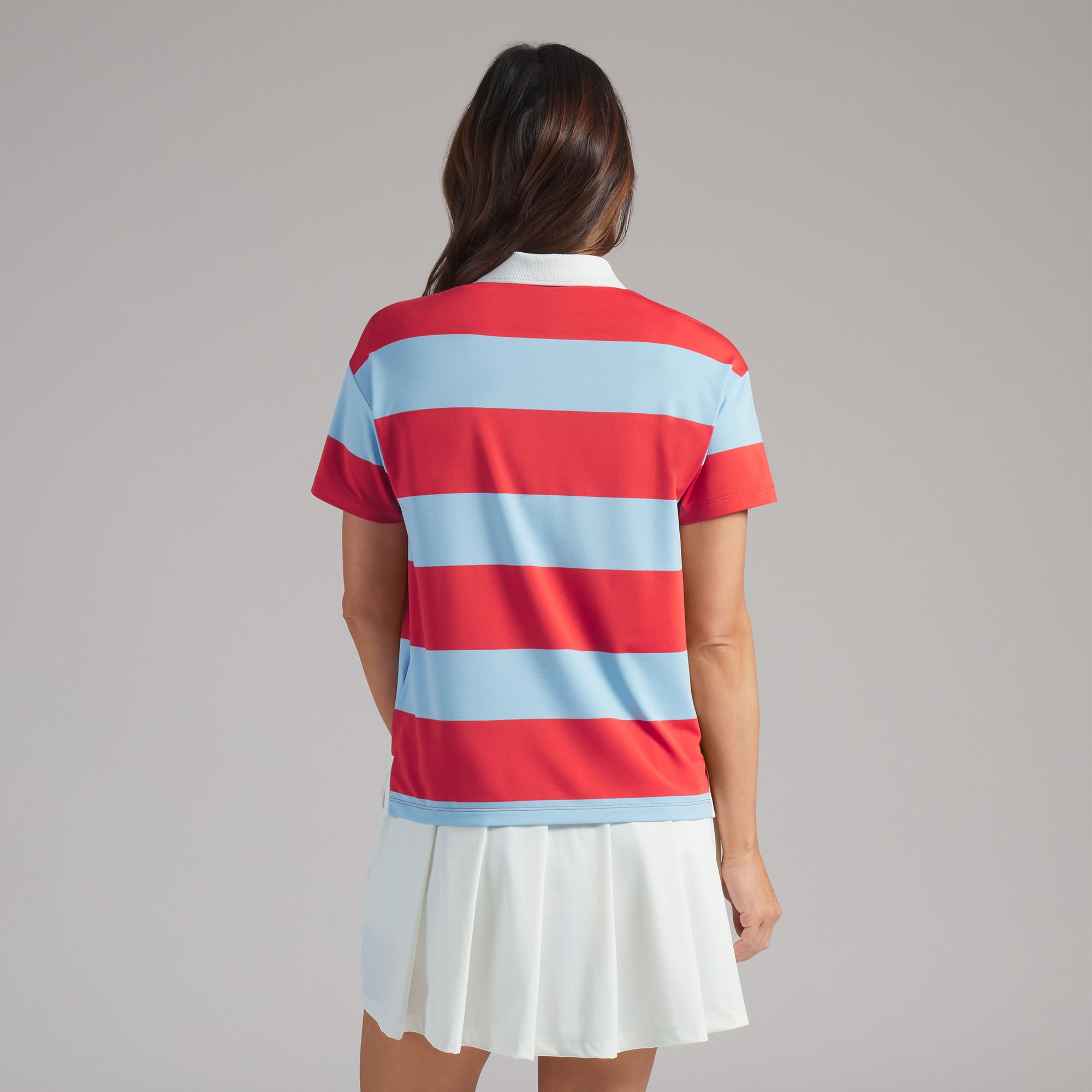 PUMA Women's CLOUDSPUN Rugby Short Sleeve Golf Polo