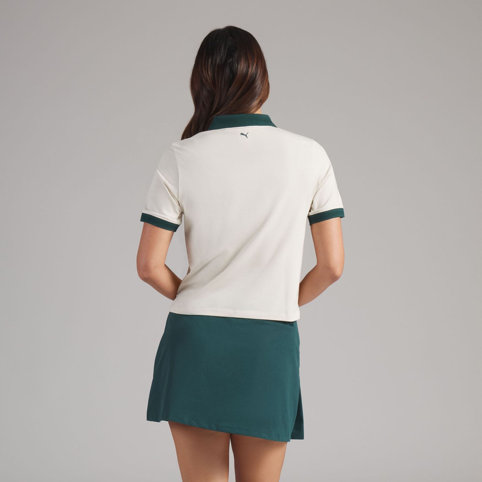 PUMA X AP Women's Modalon Short Sleeve Golf Polo