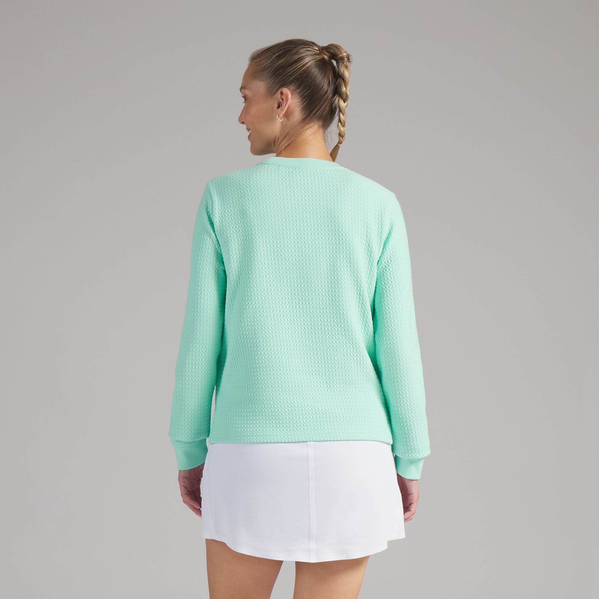 PUMA Women's Boulder Golf Crewneck