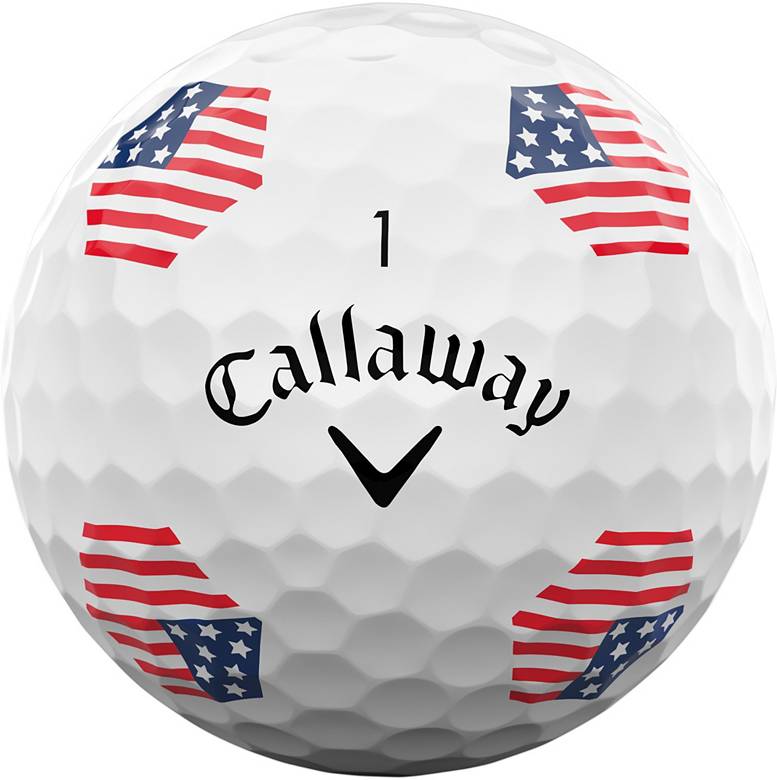 Callaway 2024 Chrome Soft USA TruTrack Golf Balls