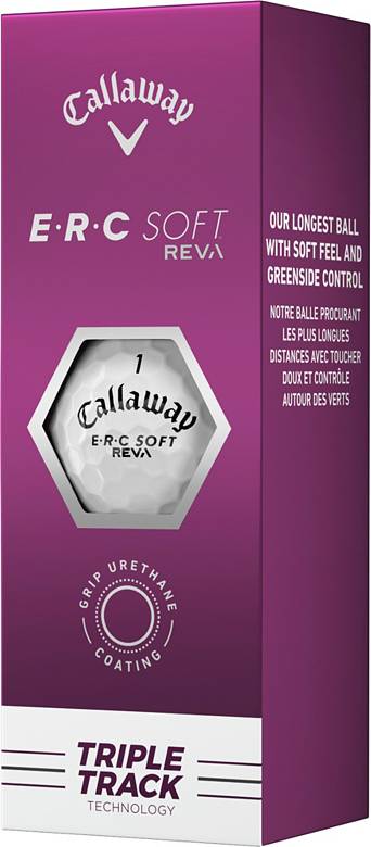 Callaway Women's 2023 ERC Soft REVA Triple Track Golf Balls