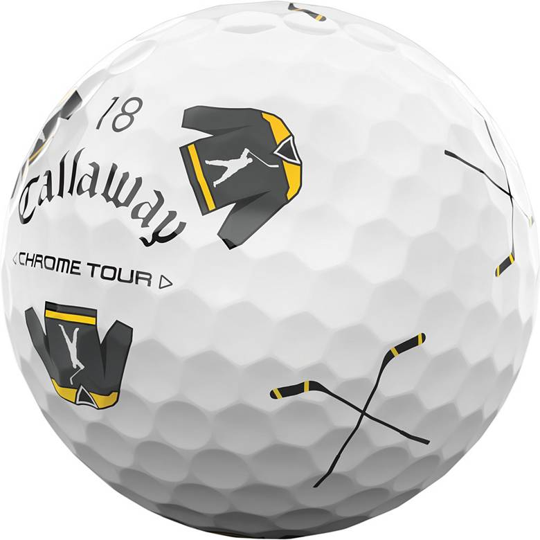 Callaway 2025 Chrome Tour Happy Gilmore 2 Truvis Golf Balls