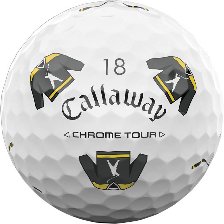 Callaway 2025 Chrome Tour Happy Gilmore 2 Truvis Golf Balls