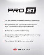 Selkirk Pro S1 Pickleballs