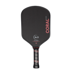 Six Zero Coral 16mm Hybrid Pickleball Paddle