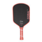 Six Zero Coral 16mm Hybrid Pickleball Paddle