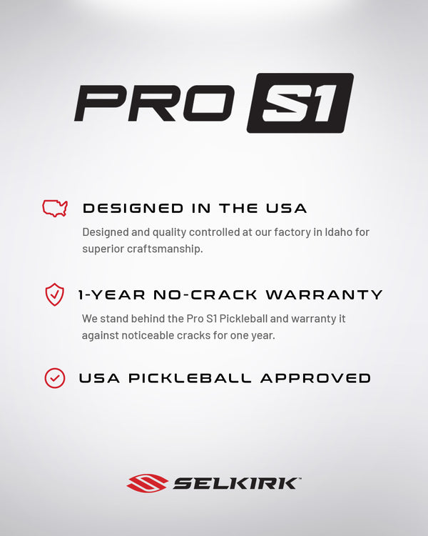 Selkirk Pro S1 Pickleballs