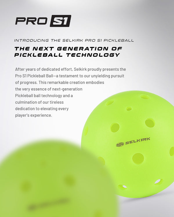 Selkirk Pro S1 Pickleballs