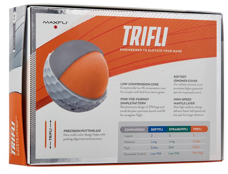 Maxfli 2023 TriFli Golf Balls