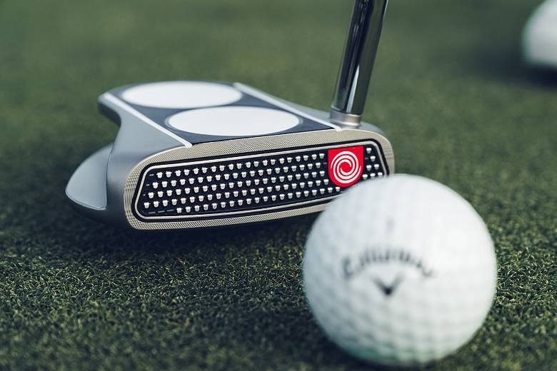 Odyssey Microhinge V-Line 2-Ball Putter