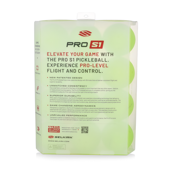 Selkirk Pro S1 Pickleballs
