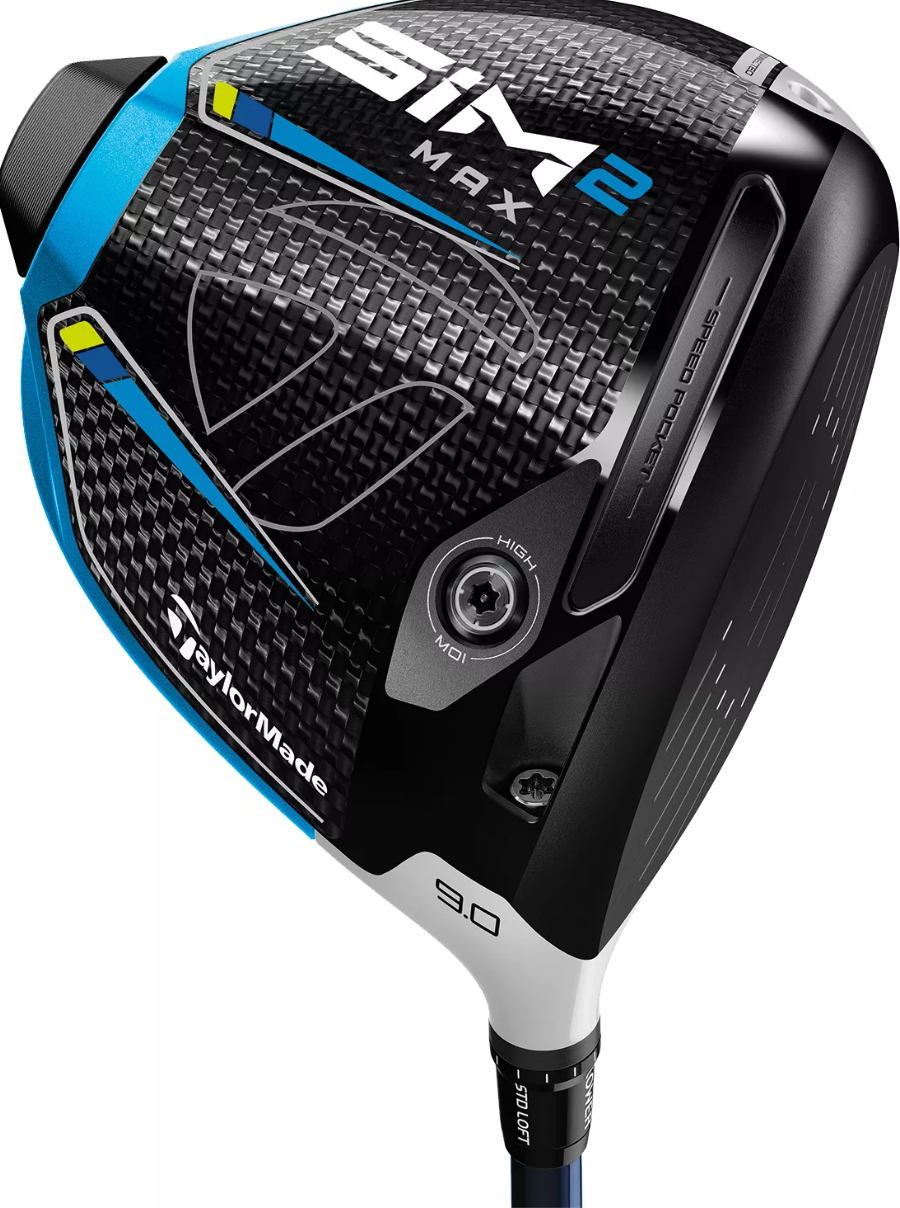 TaylorMade SIM2 MAX Driver 9° – Fujikura Ventus Blue 5 (Stiff) – Right Handed – 46.0in