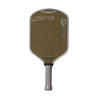 Close-up of titanium-look surface on Honolulu J2TI+ pickleball paddle – enhanced spin and dwell time detail