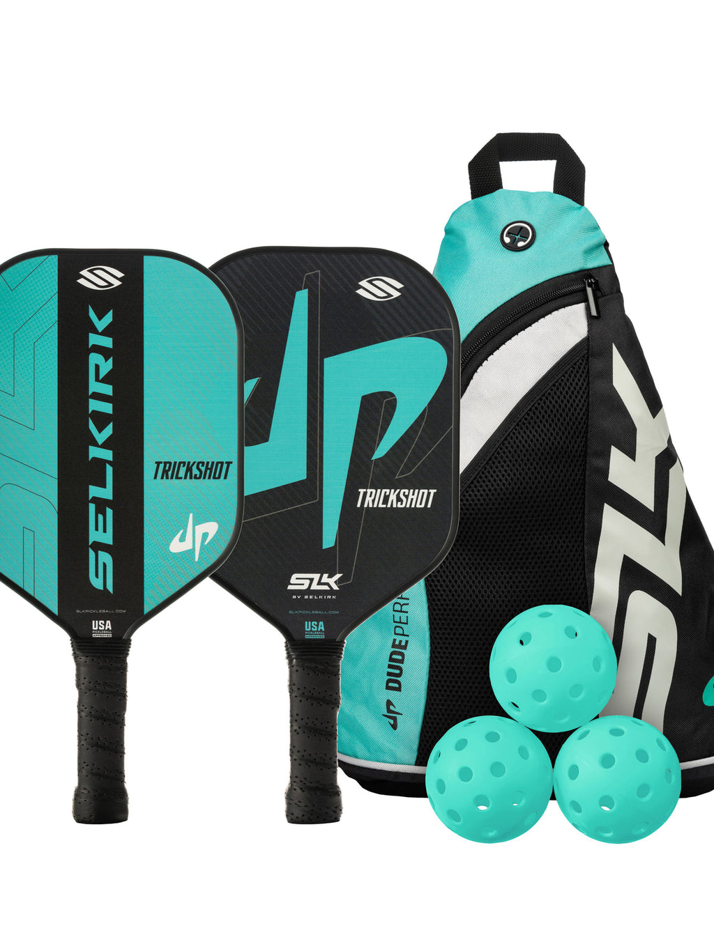 SLK by Selkirk x Dude Perfect - Trickshot Pickleball Bundle