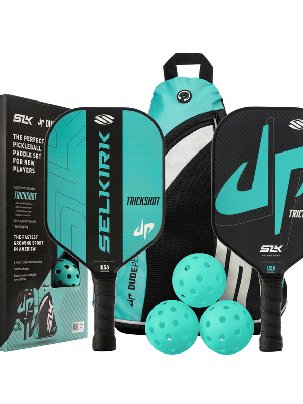 SLK by Selkirk x Dude Perfect - Trickshot Pickleball Bundle