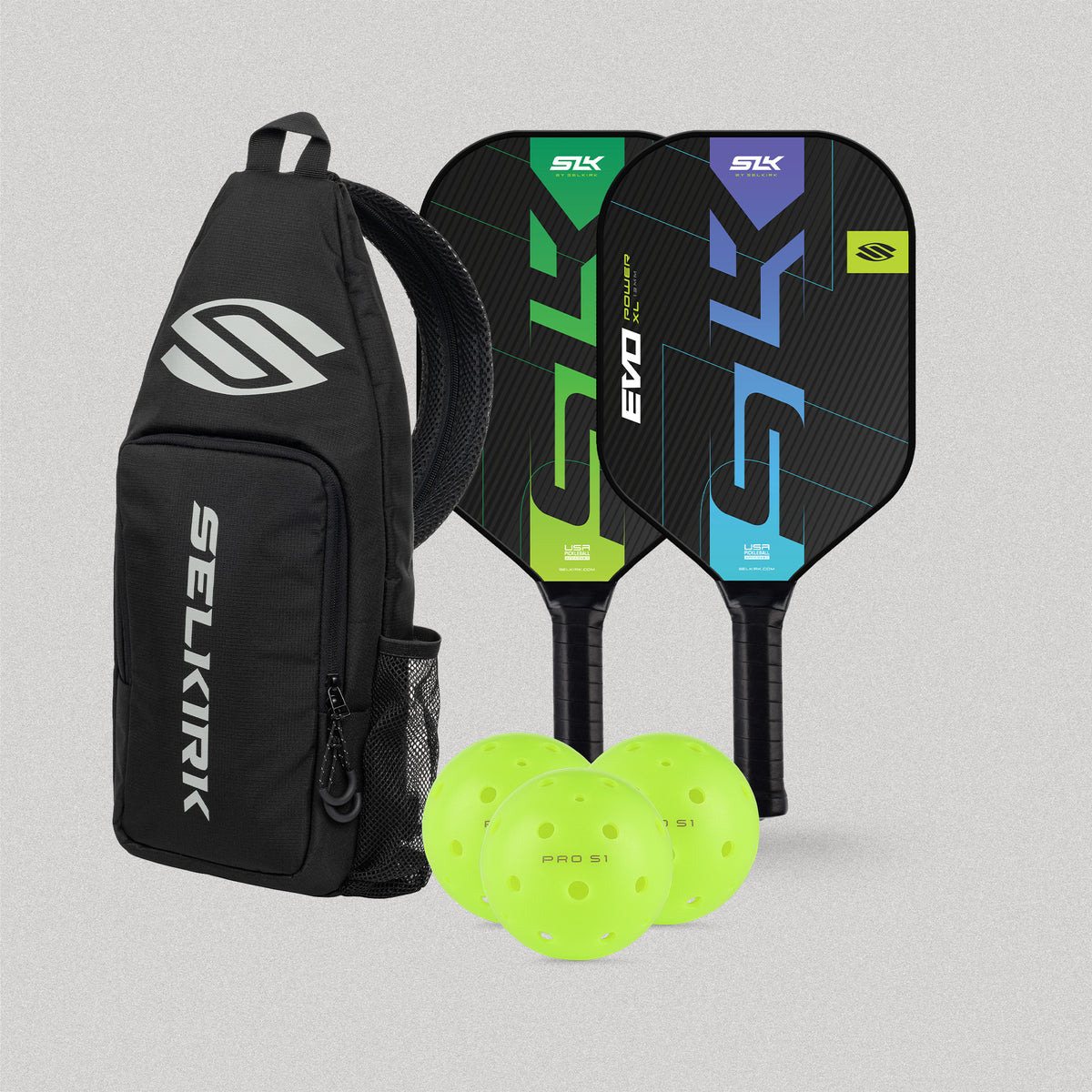 Selkirk Beginner Power Bundle - Citron/Oasis