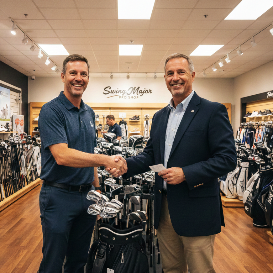 swing major golf pro shop