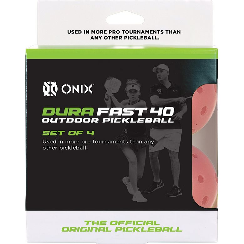 Onix Sports Dura-Fast 40 Pickleballs 4-Pack