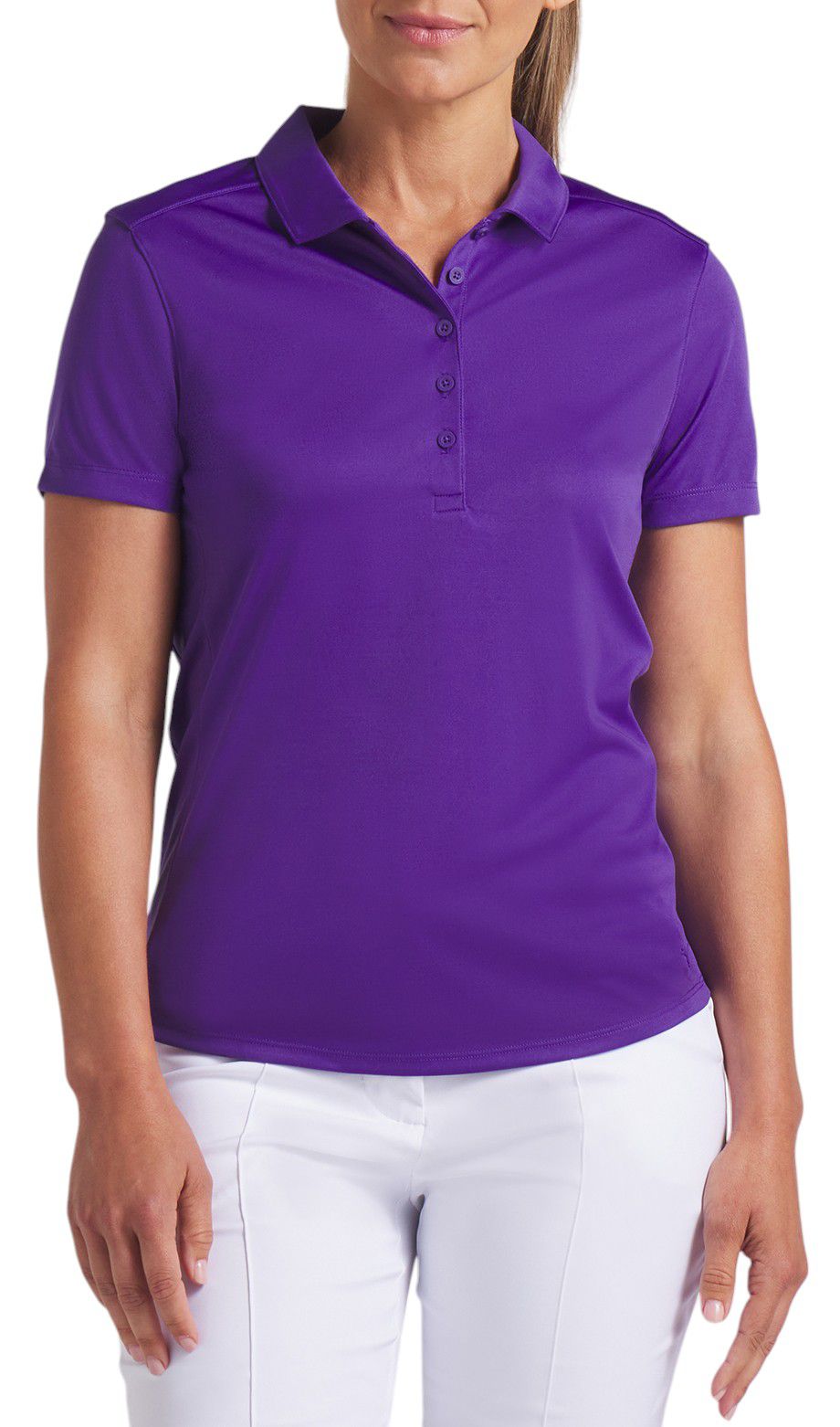 PUMA Women's Pure 2.0 Short Sleeve Golf Polo