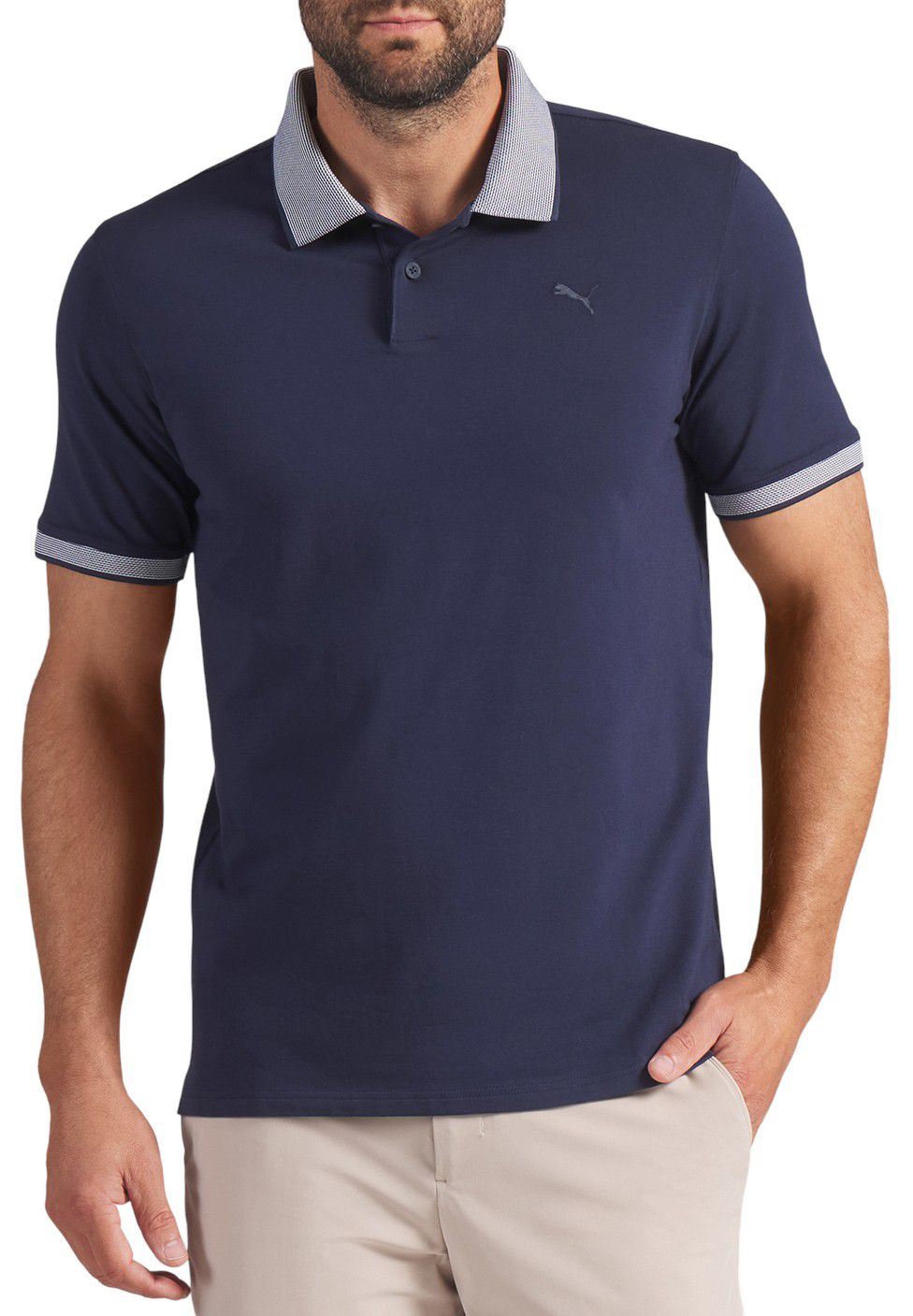PUMA Men's Modalon Crafted Golf Polo